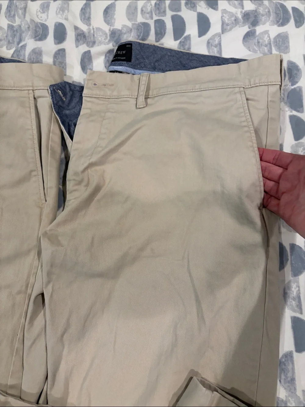 Two Pair of JCrew Slim Chinos